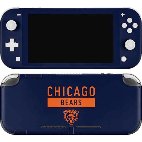 NFL Chicago Bears Blue Performance Series Nintendo Switch Lite Skin